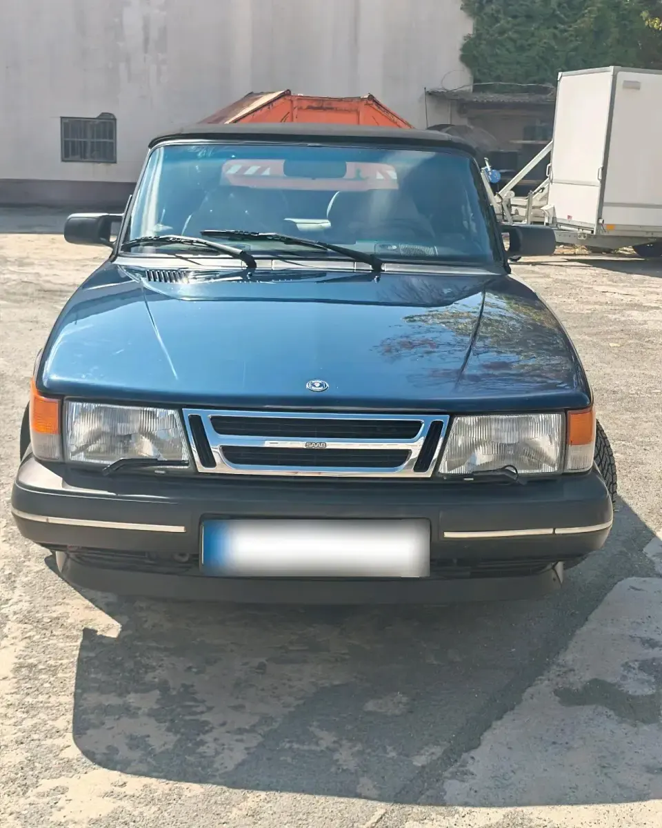 Gebraucht Saab 900 Cabriolet 141 PS (103 kW) 1992 Blau Cabrio