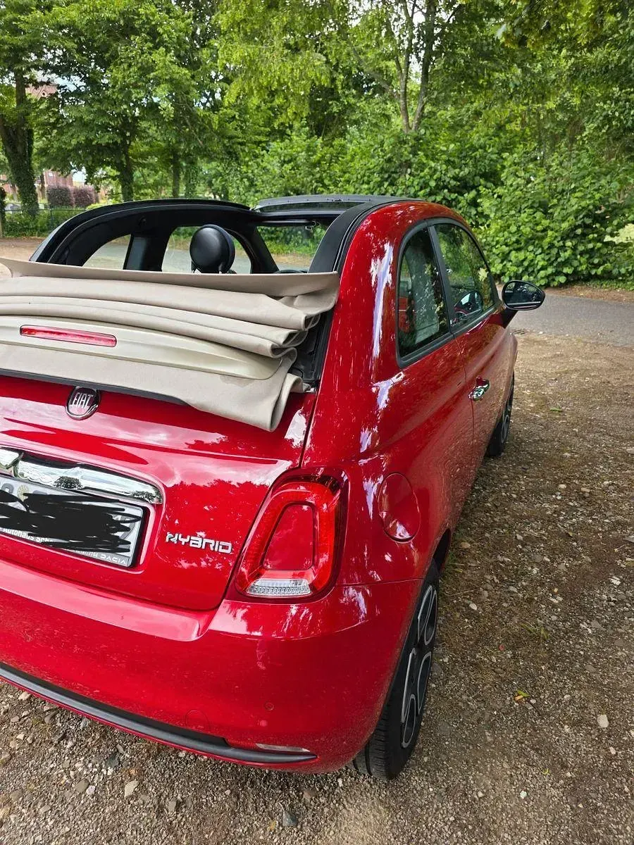 Gebraucht Fiat 500C 71 PS (52 kW) 2023 Rot Cabrio