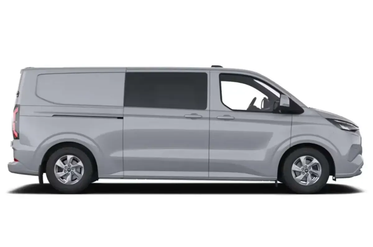 Nowe Ford E-Transit Limited 160 kW (218 KM) 2025 Szary Van
