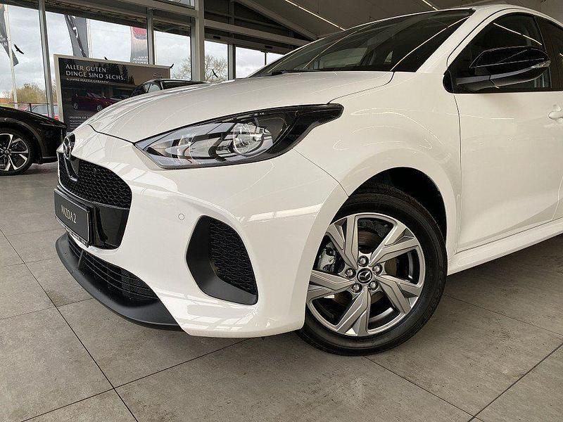Neu Mazda 2 Exclusive 116 PS (85 kW) 2025 Lunar white Kleinwagen