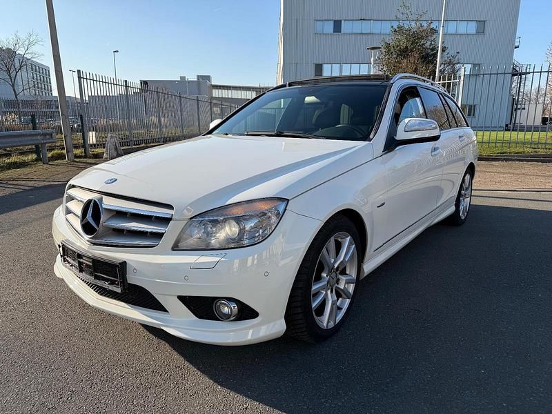 Gebraucht Mercedes C320 AMG line 225 PS (165 kW) 2008 Weiß Kombi