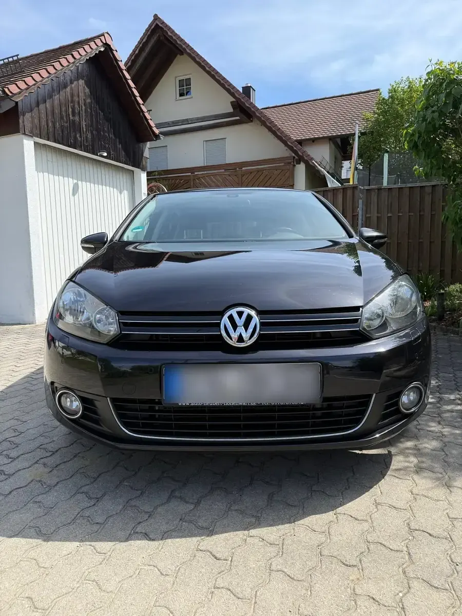 Gebraucht VW Golf VII Style 122 PS (89 kW) 2012 Schwarz Kleinwagen