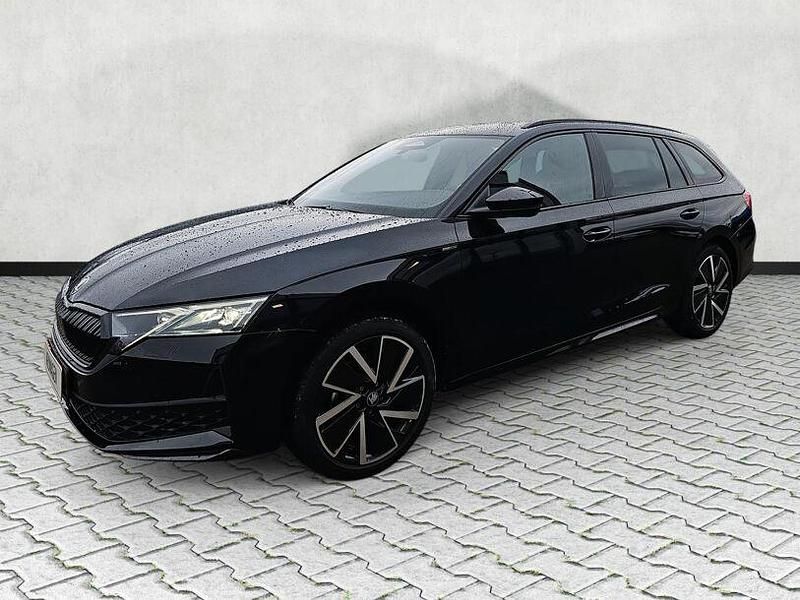 Neu Skoda Octavia SportLine 150 PS (110 kW) 2025 Blackmagic perleffekt Kombi