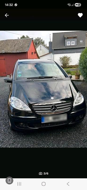 Schwarz Gebraucht 2007 Mercedes A150 Avantgarde Limousine | 2.800 € (Guter Preis) - Bild 1/3