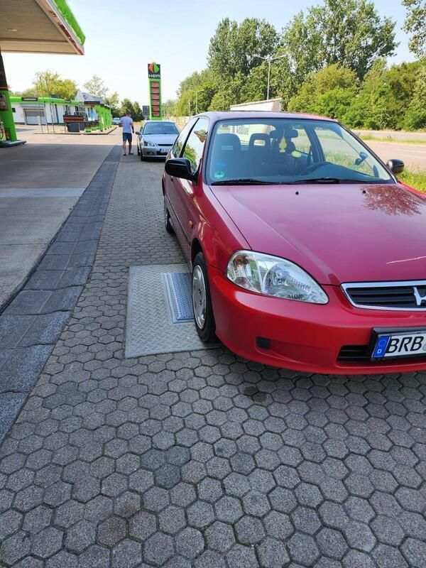 Rot Gebraucht 2000 Honda Civic Coupé | 1.700 € (Fairer Preis) - Bild 1/4