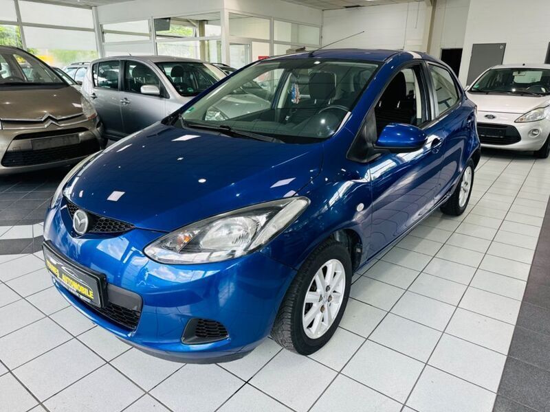 Blau Gebraucht 2009 Mazda 2 Independence Limousine | 2.699 € (Fairer Preis) - Bild 1/4