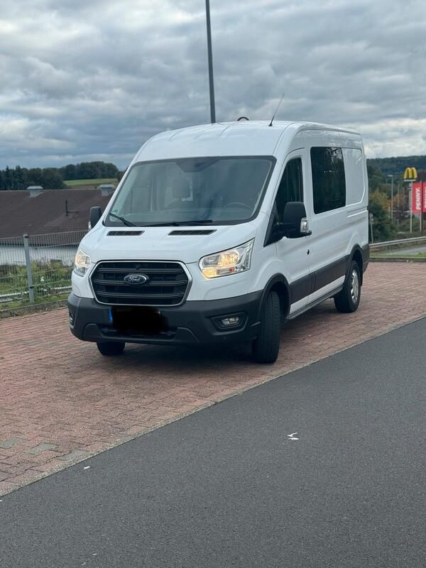 Weiß Gebraucht 2019 Ford Transit Trend Van / Kleinbus | 13.500 € - Bild 1/4
