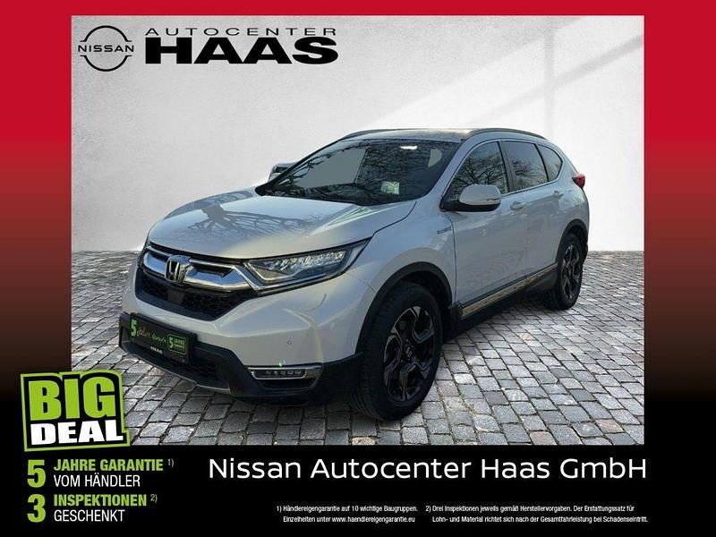 Platinum white p. (metallic) Gebraucht 2020 Honda CR-V Executive SUV | 25.990 € (Guter Preis) - Bild 1/4