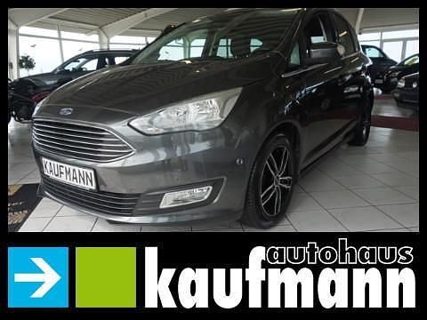 Grau Gebraucht 2018 Ford C-MAX Titanium Van / Kleinbus | 11.990 € (Fairer Preis) - Bild 1/4
