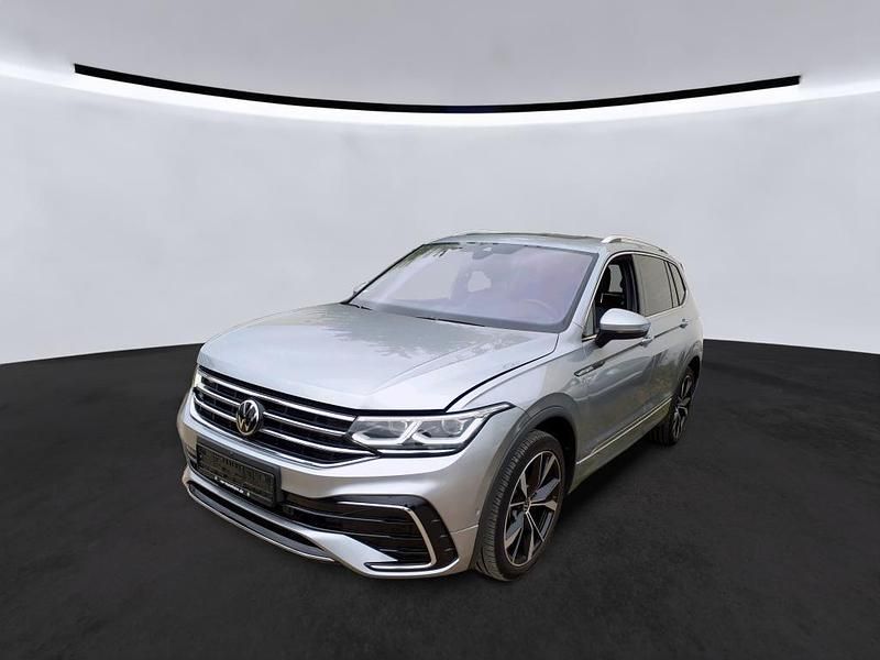 Silber Gebraucht 2022 VW Tiguan Allspace R-line SUV | 34.990 € (Fairer Preis) - Bild 1/4