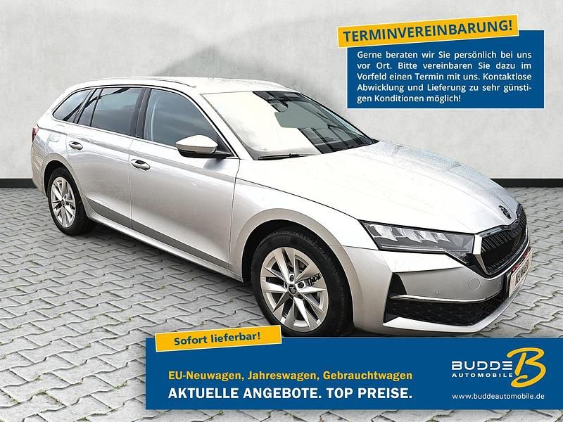 Brilliantsilber metallic Neu 2025 Skoda Octavia Selection Kombi | 33.450 € (Guter Preis) - Bild 1/4