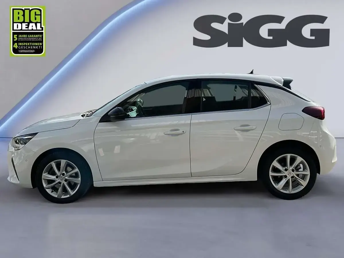 Gebraucht Opel Corsa Elegance 101 PS (74 kW) 2023 Jade weiss Kleinwagen