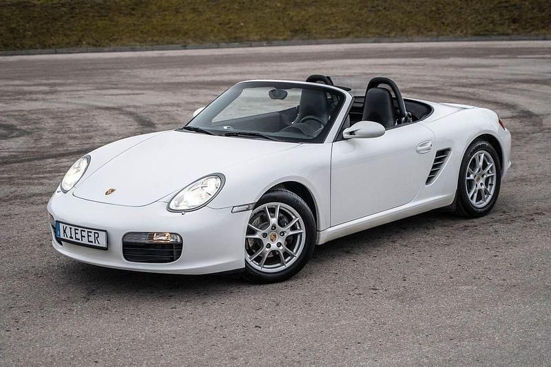 Gebraucht Porsche Boxster 239 PS (175 kW) 2005 Weiß Cabrio