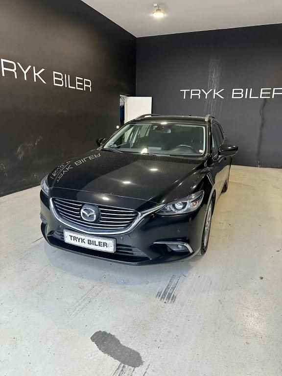 Schwarz Gebraucht 2017 Mazda 6 Nakama Kombi | 6.500 € (Fairer Preis) - Bild 1/4