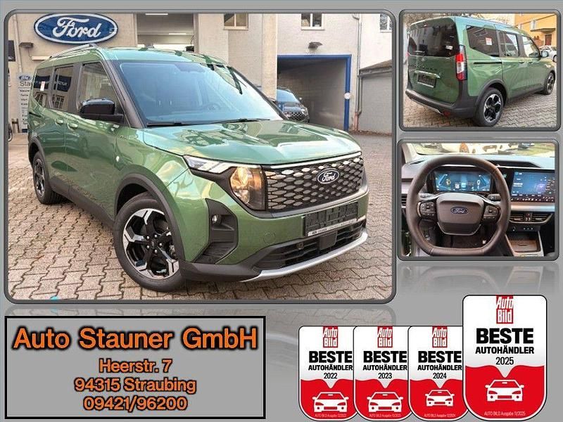 Neu Ford Courier Active 100 kW (136 PS) 2025 Grün Van / Kleinbus