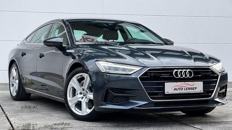Blau Gebraucht 2018 Audi A7 Comfort Kleinwagen | 27.900 € (Fairer Preis) - Bild 1/4