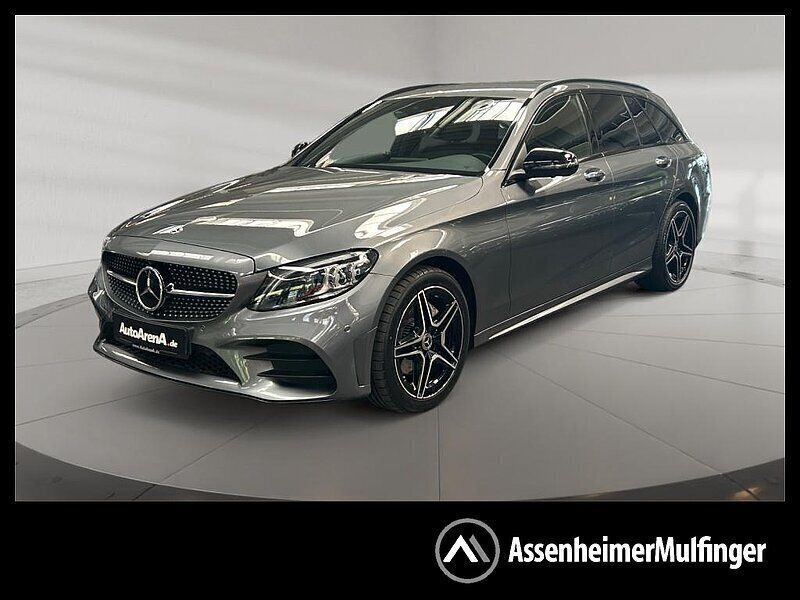 Selenitgrau Gebraucht 2019 Mercedes C220 AMG Kombi | 25.940 € (Guter Preis) - Bild 1/4