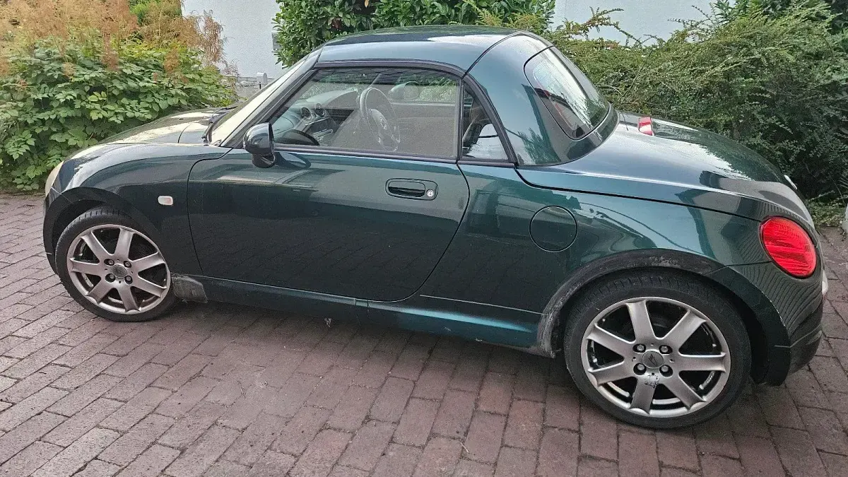 Gebraucht Daihatsu Copen 68 PS (50 kW) 2004 Grün Cabrio