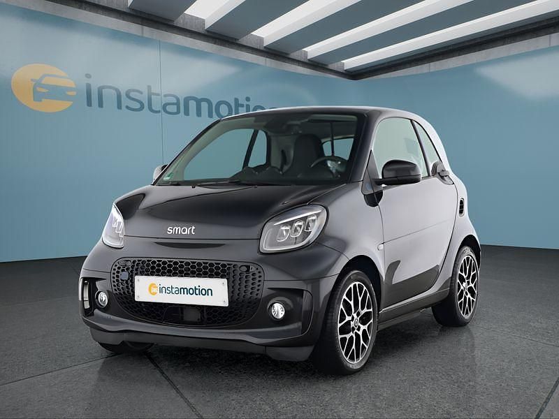 Schwarz Gebraucht 2024 Smart ForTwo Coupé Pulse Kleinwagen | 17.349 € - Bild 1/4
