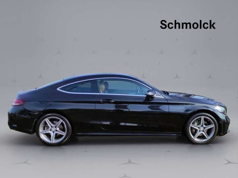 Gebraucht Mercedes C200 AMG 184 PS (135 kW) 2018 Schwarz Coupé