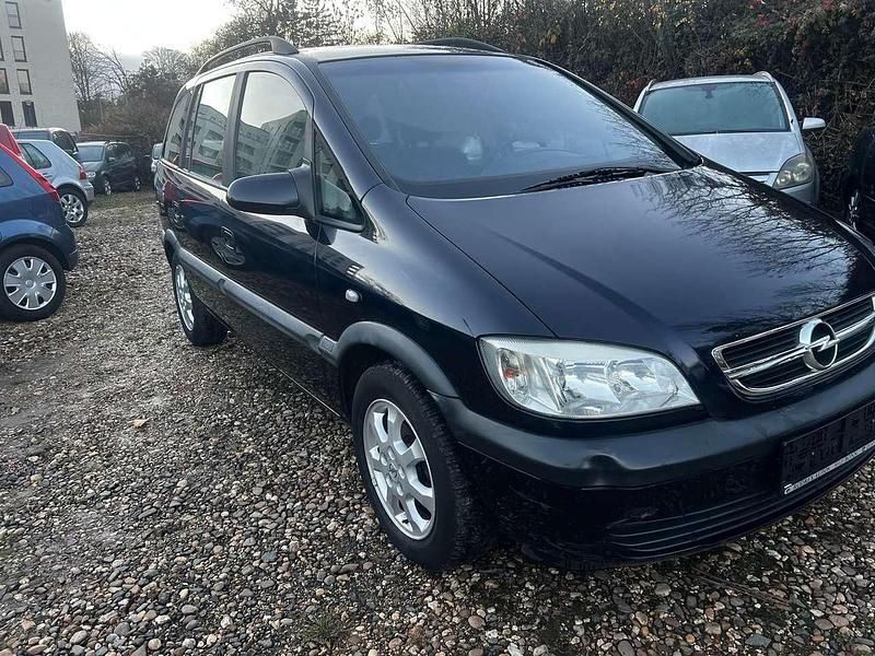 Blau Gebraucht 2003 Opel Zafira Van / Kleinbus | 3.400 € (Teuer) - Bild 1/4