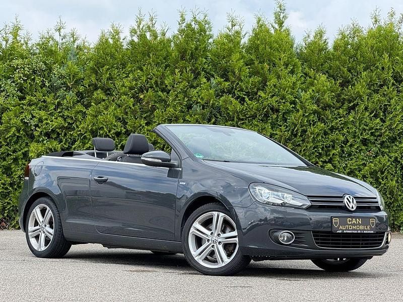 Grau Gebraucht 2013 VW Golf Cabriolet Life Cabrio | 9.900 € (Fairer Preis) - Bild 1/4