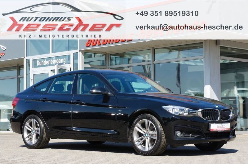 Schwarz Gebraucht 2014 BMW 320 Gran Turismo Sport Line Limousine | 11.980 € (Guter Preis) - Bild 1/4