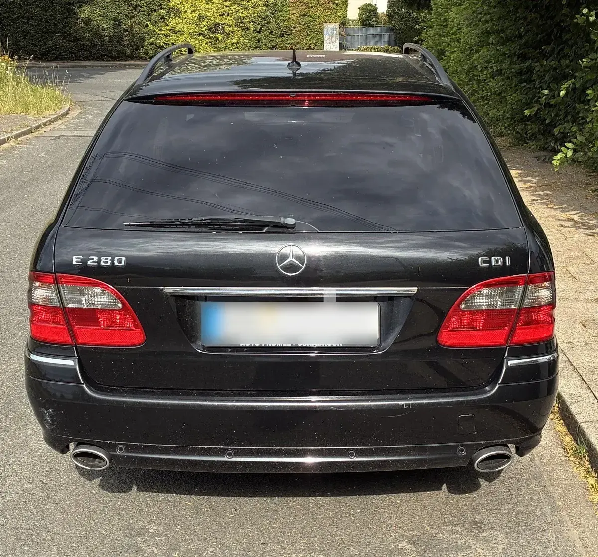 Gebraucht Mercedes E280 Elegance 190 PS (139 kW) 2008 Schwarz Kombi