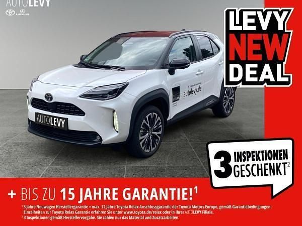 Weiß (2pu platinweiss) Gebraucht 2025 Toyota Yaris Cross Plus SUV | 32.279 € (Etwas zu teuer) - Bild 1/4