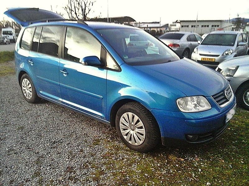 Gebraucht VW Touran Highline 150 PS (110 kW) 2006 Blau Van / Kleinbus