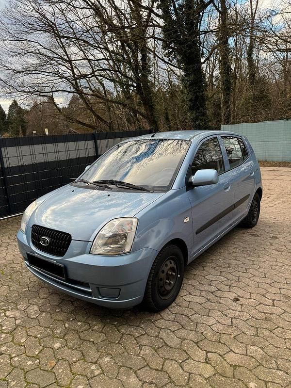 Gebraucht Kia Picanto LX 65 PS (47 kW) 2008 Blau Kleinwagen