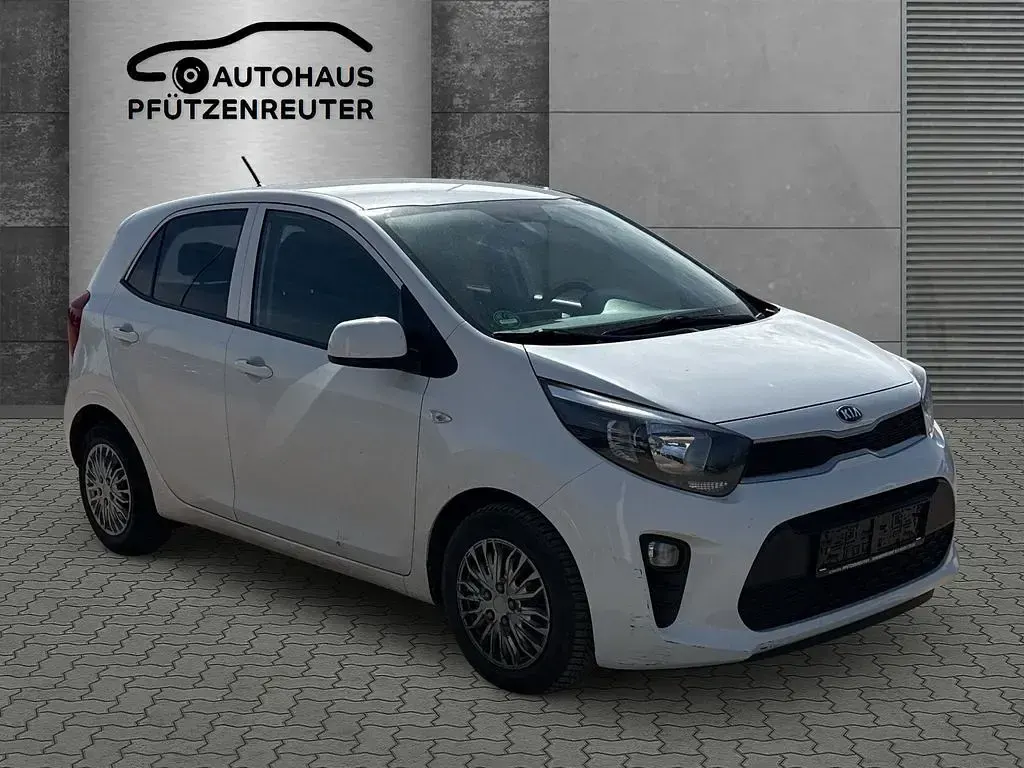 Gebraucht Kia Picanto Edition 7 67 PS (49 kW) 2018 Weiß Kleinwagen