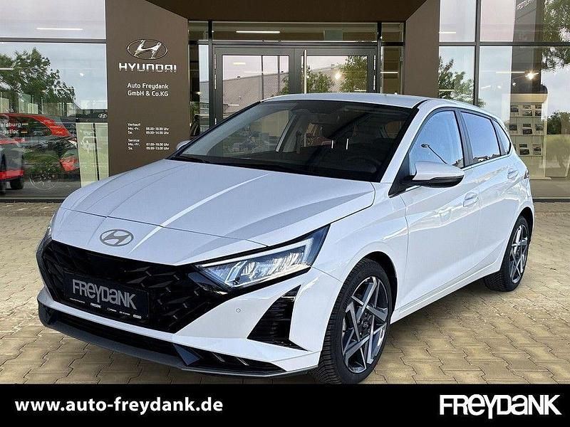 Atlas white Gebraucht 2024 Hyundai i20 Prime Limousine | 19.499 € (Guter Preis) - Bild 1/4