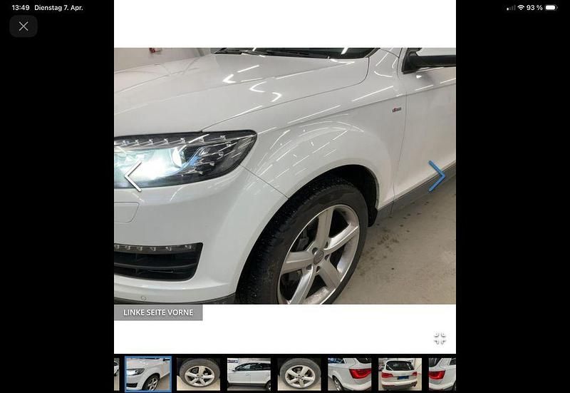 Second-hand Audi Q7 Performance 204 CP (150 kW) 2012 Alb SUV