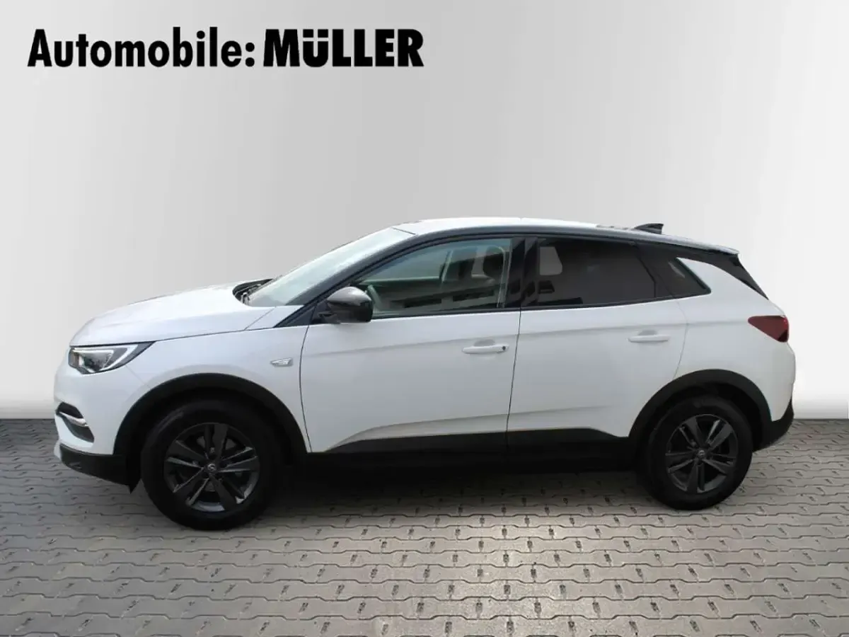 Gebraucht Opel Grandland X Design Edition 131 PS (96 kW) 2021 Jade weiss/arktis weiss SUV