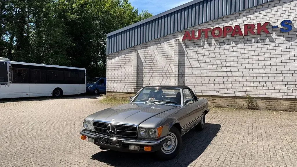 Gebraucht Mercedes SL380 155 PS (114 kW) 1983 Grau Cabrio