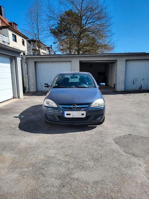 Blau Gebraucht 2006 Opel Corsa Limousine | 600 € (Superpreis) - Bild 1/4