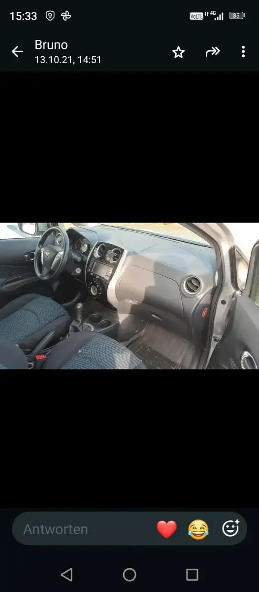 Gebraucht Nissan Note 98 PS (72 kW) 2014 Silber Kleinwagen