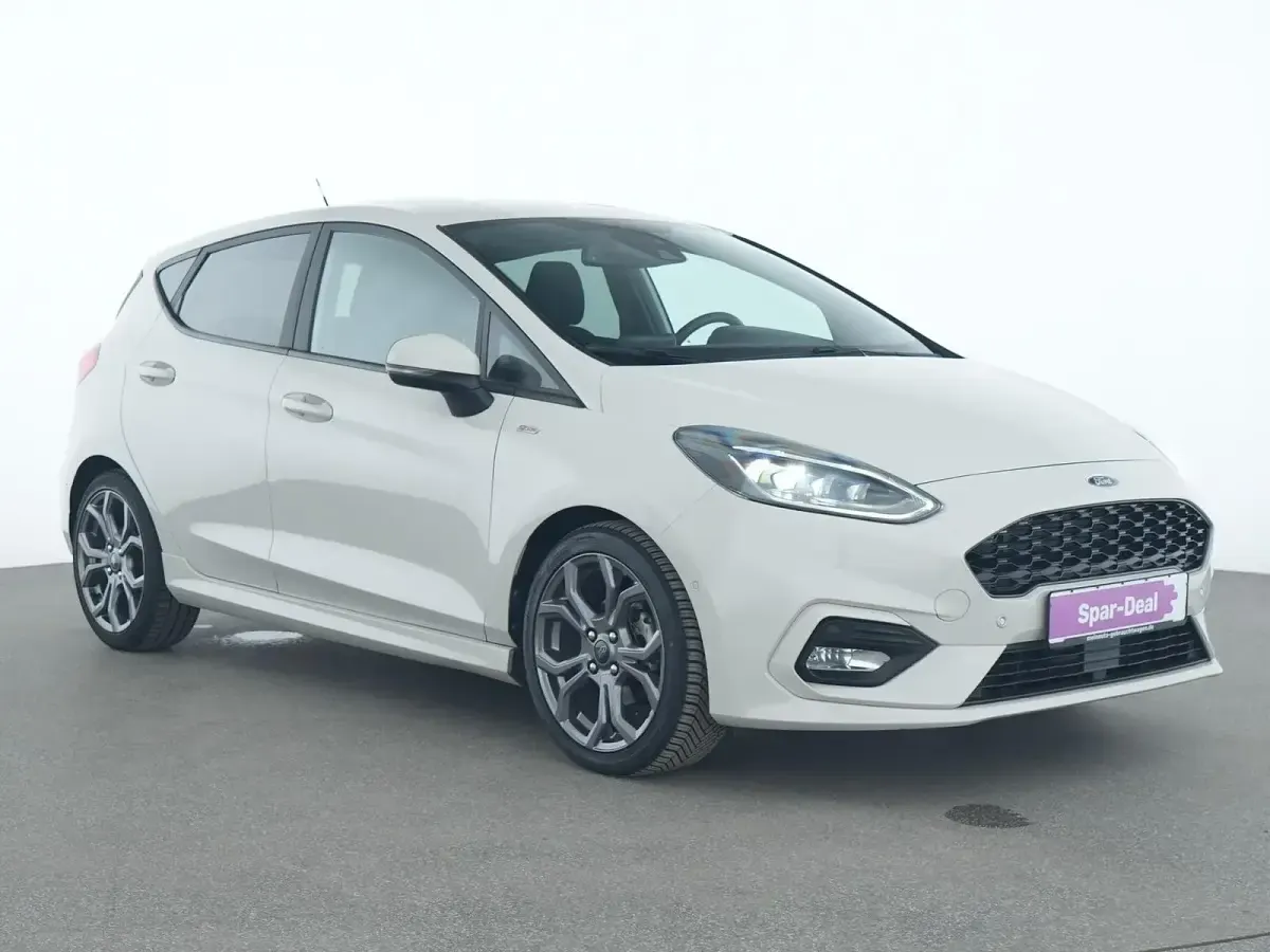 Gebraucht Ford Fiesta ST-Line 101 PS (74 kW) 2021 Weiß Kleinwagen