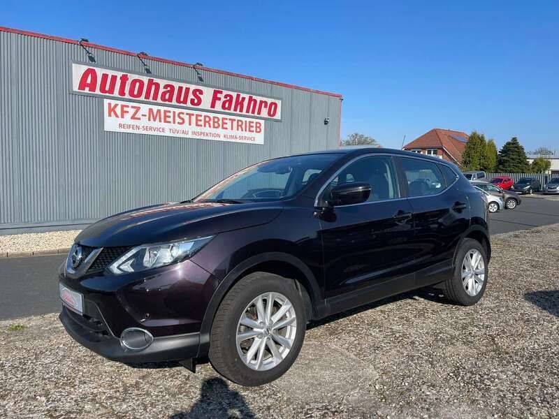 Night shade (m) Gebraucht 2016 Nissan Qashqai Acenta SUV | 13.450 € (Fairer Preis) - Bild 1/3