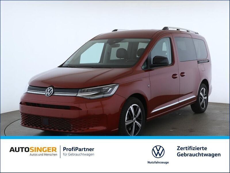 Fortanarot metallic Gebraucht 2024 VW Caddy Maxi Style Van / Kleinbus | 39.980 € (Fairer Preis) - Bild 1/3