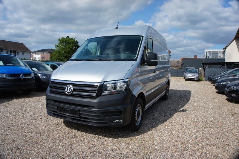 Reflexsilber metallic Gebraucht 2020 VW Crafter Van | 20.699 € (Fairer Preis) - Bild 1/4