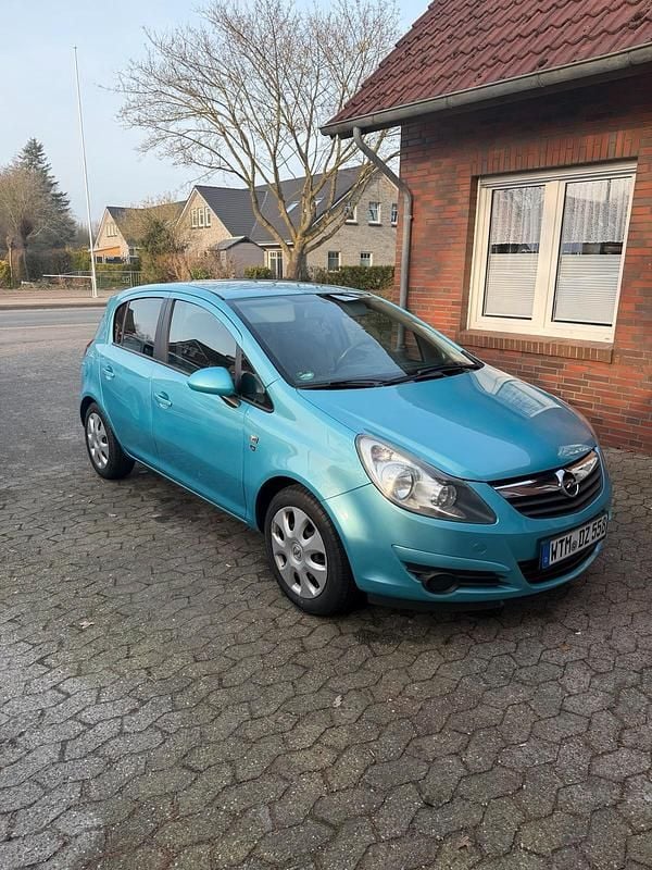 Gebraucht Opel Corsa 87 PS (63 kW) 2010 Blau Kleinwagen