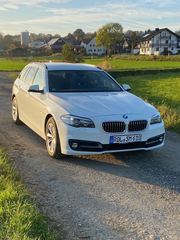 Weiß Gebraucht 2014 BMW 520 Kombi | 8.390 € (Superpreis) - Bild 1/4