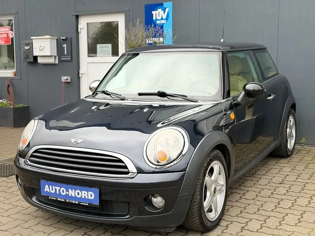 Gebraucht Mini ONE 95 PS (69 kW) 2008 Schwarz Kleinwagen