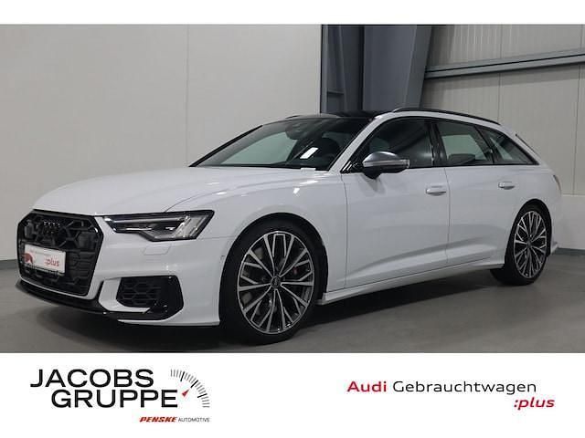 Gletscherweiß metallic Gebraucht 2024 Audi S6 Ambiente Kombi | 69.870 € (Fairer Preis) - Bild 1/4