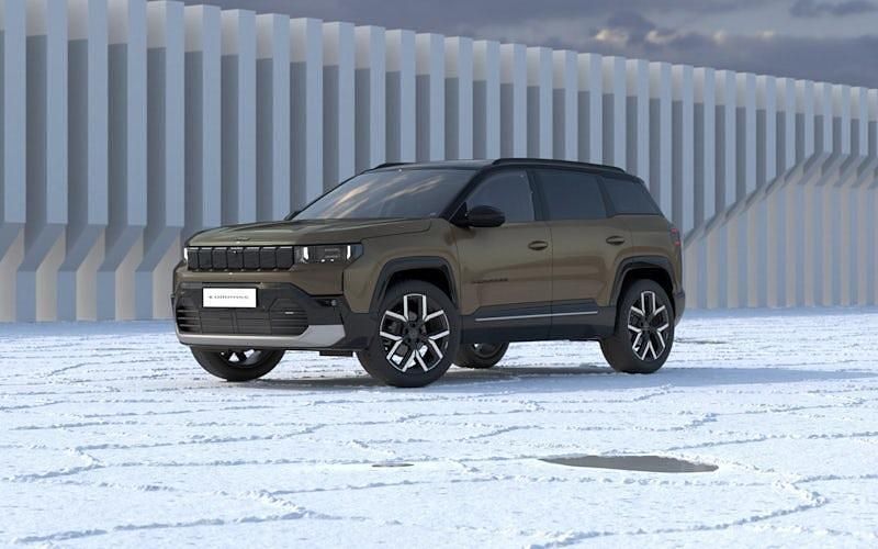 Grün (amazonia green mit dach in vulcano black) Neu 2025 Jeep Compass SUV | 56.990 € - Bild 1/4