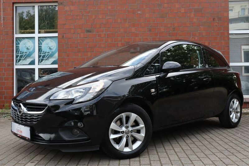 Schwarz Gebraucht 2017 Opel Corsa Active Kleinwagen | 4.990 € (Superpreis) - Bild 1/4