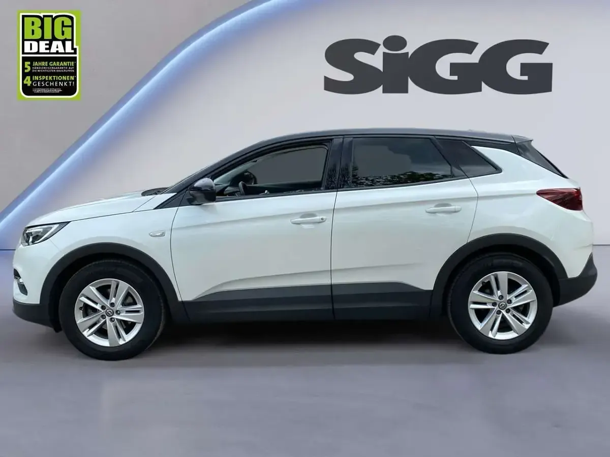 Gebraucht Opel Grandland X Edition 131 PS (96 kW) 2021 Weiß SUV