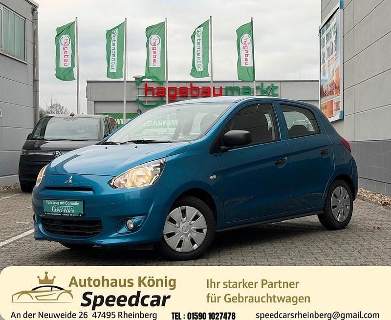 Blau Gebraucht 2015 Mitsubishi Space Star Diamant Edition Kleinwagen | 5.999 € (Fairer Preis) - Bild 1/3